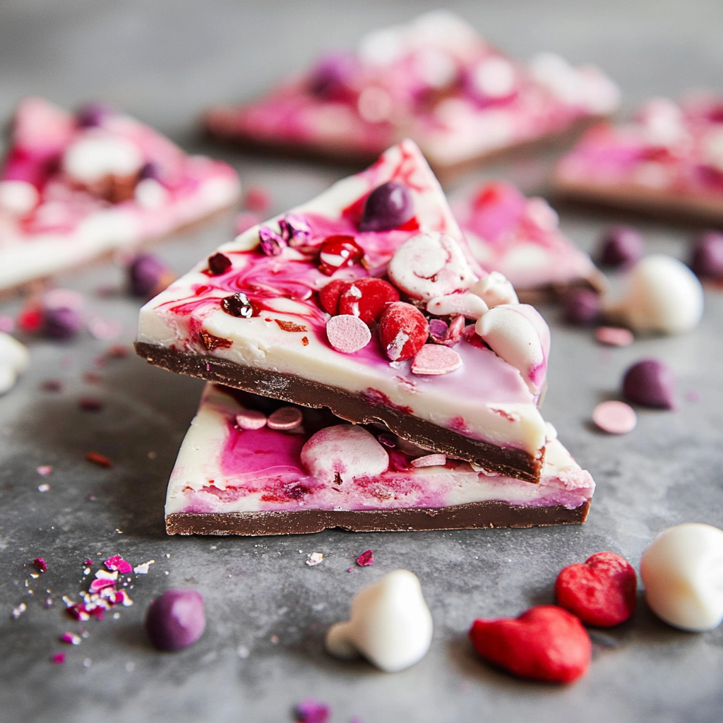 Valentine’s Day Chocolate Bark