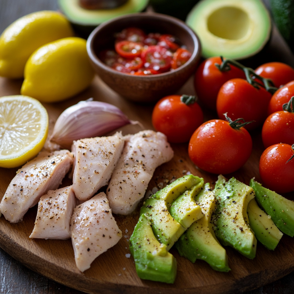 avocado chicken salad ingredients