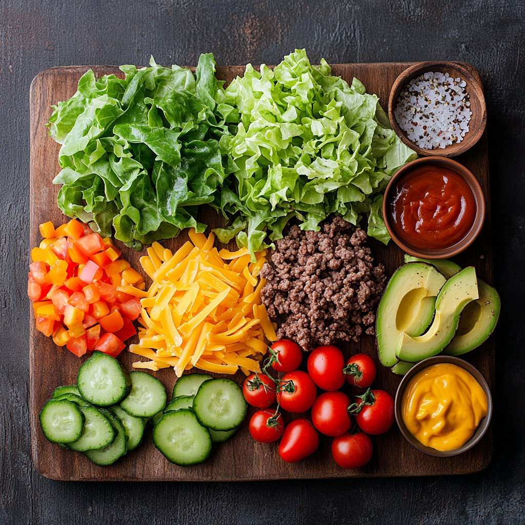 burger bowls recipe ingredients
