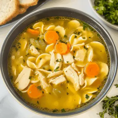 chicken noodle soup 1 1