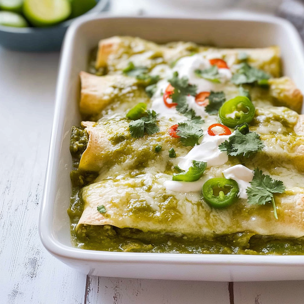 enchiladas verdes