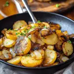 fried potatoes and onions 1
