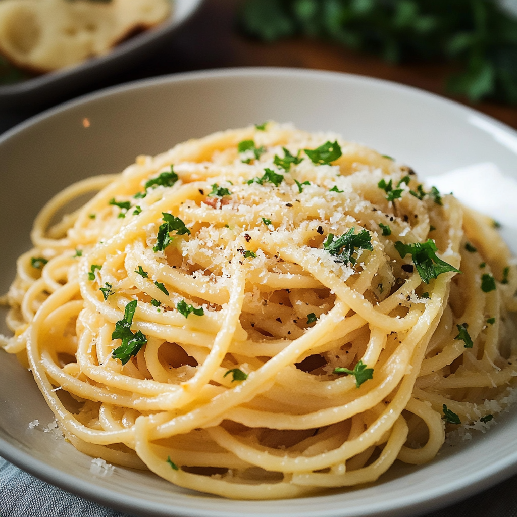 garlic parmesan pasta