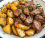 garlic steak and potatoes