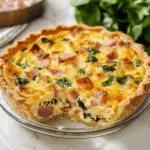 ham and cheese quiche 1