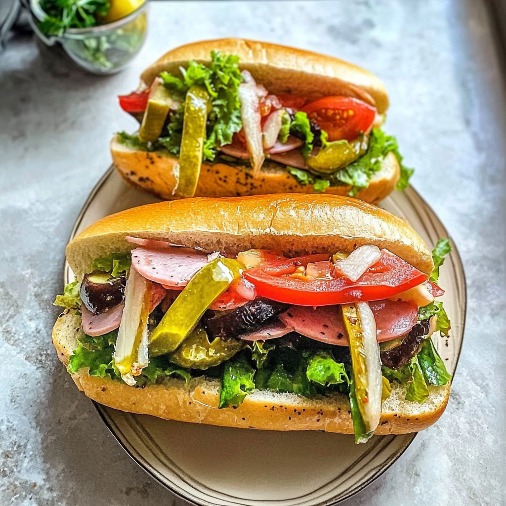 italian sub sandwich 1