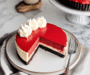 red velvet no-bake cheesecake