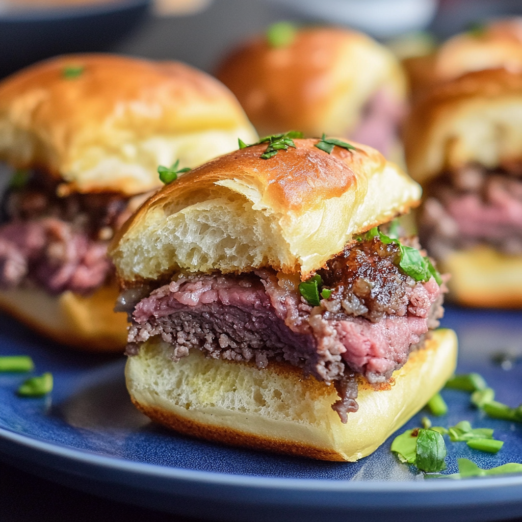 roast beef sliders