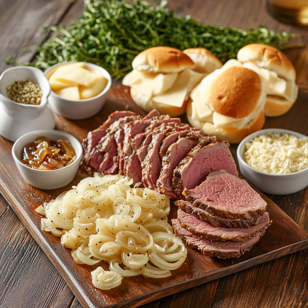 roast beef sliders ingredients