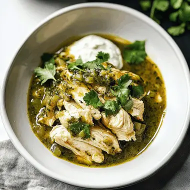 salsa verde chicken 1