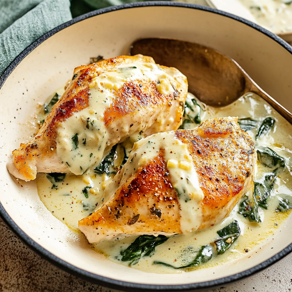 spinach artichoke chicken 1