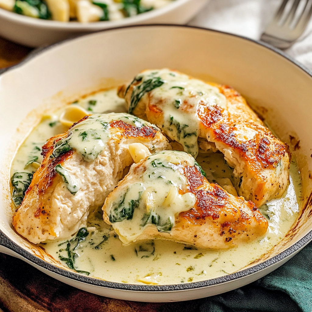 spinach artichoke chicken