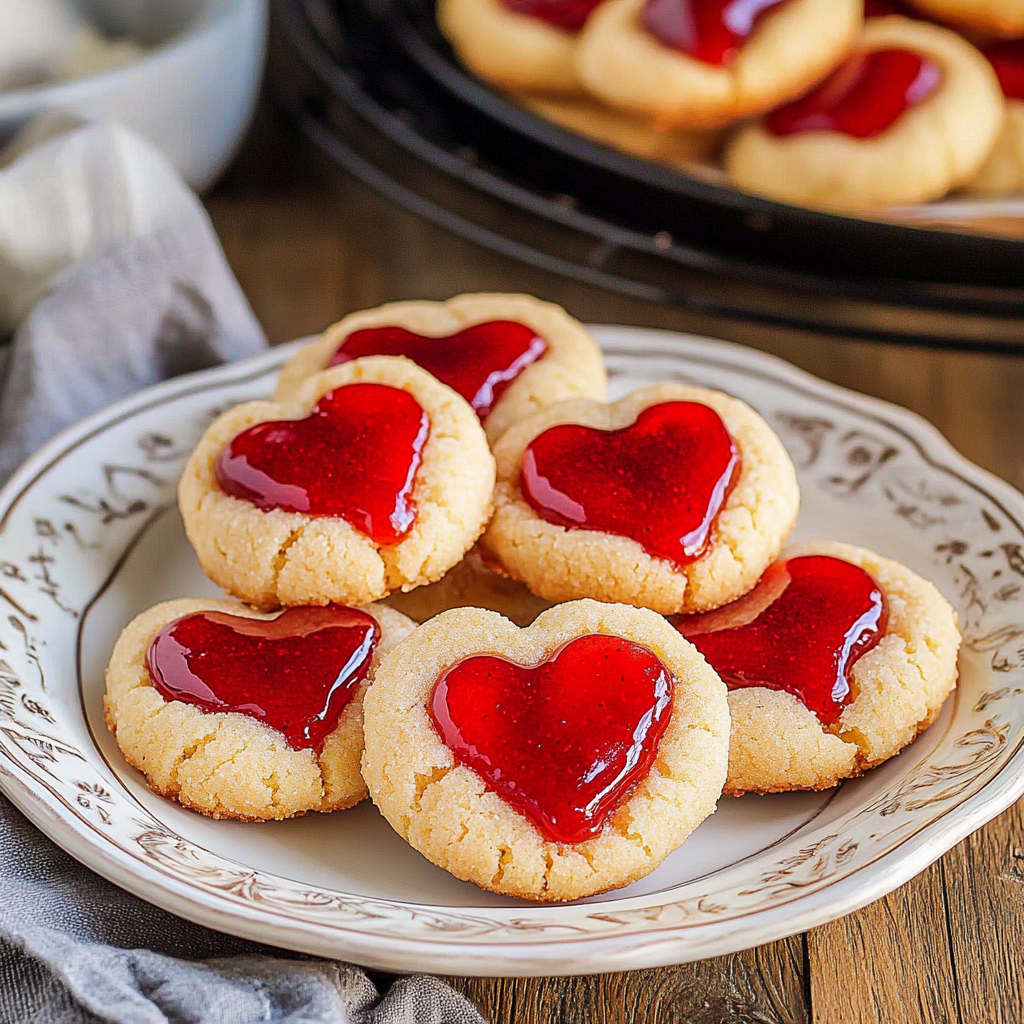 va20107 Valentine Thumbprint Cookies. Amateur photo from Pinter b3a7a1b2 f321 420d a0fa f86c259d82a6