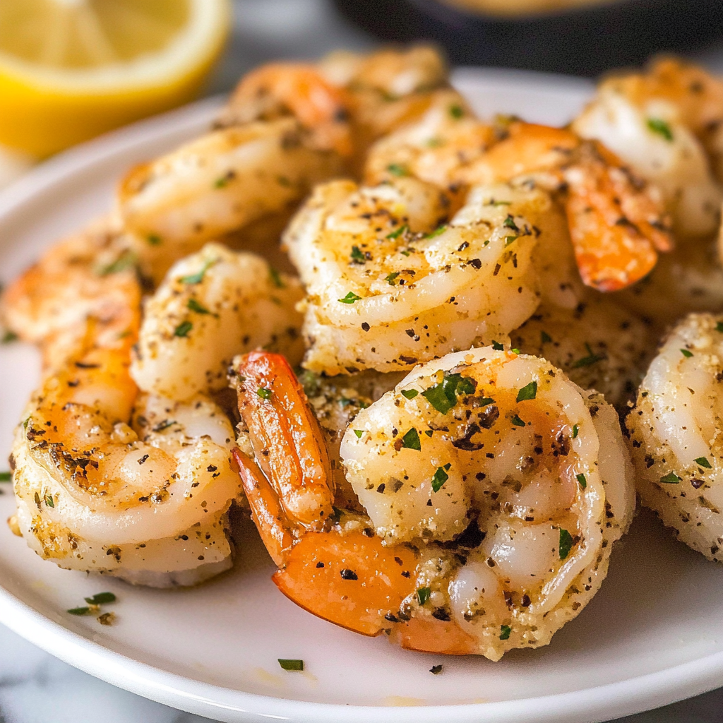 Air Fryer Garlic Parmesan Shrimp