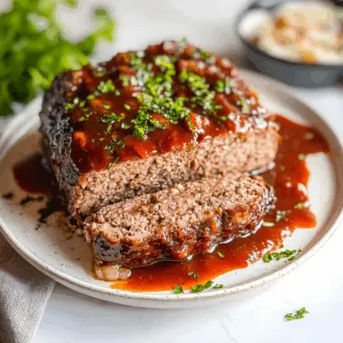 Air Fryer Meatloaf 1