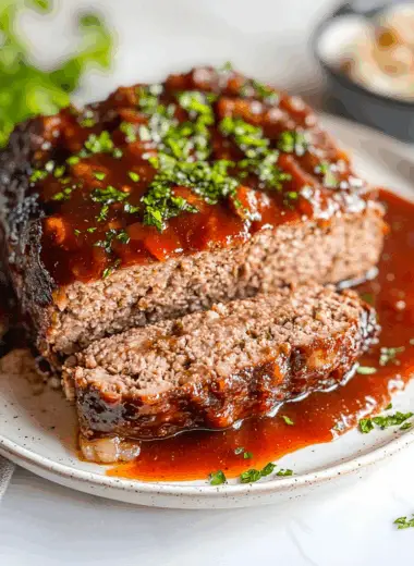 Air Fryer Meatloaf 1
