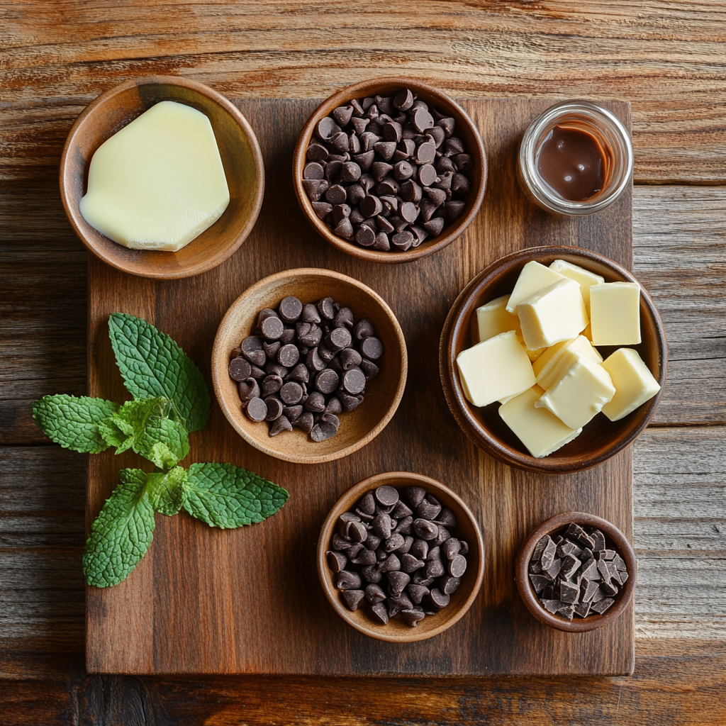 Andes Mint Fudge ingredients