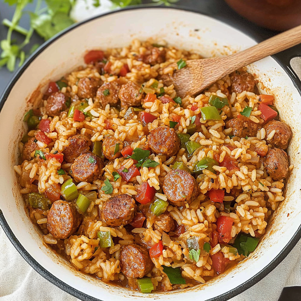 Cajun Sausage and Rice