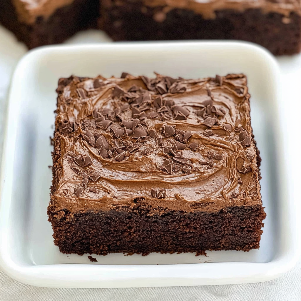Chocolate Mousse Brownies 1