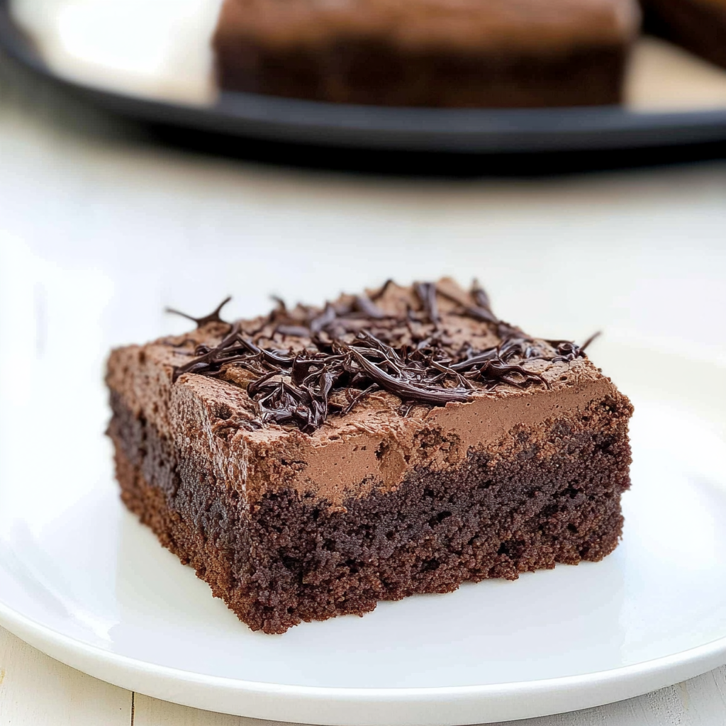 Chocolate Mousse Brownies