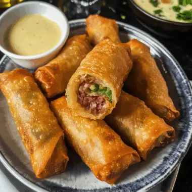Corned Beef Egg Rolls 1