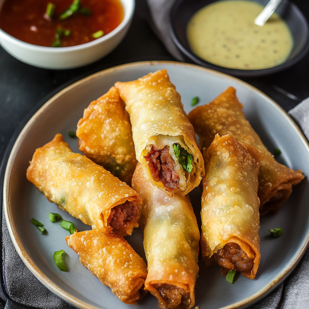 Corned Beef Egg Rolls