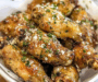 Crispy Baked Parmesan Chicken Wings