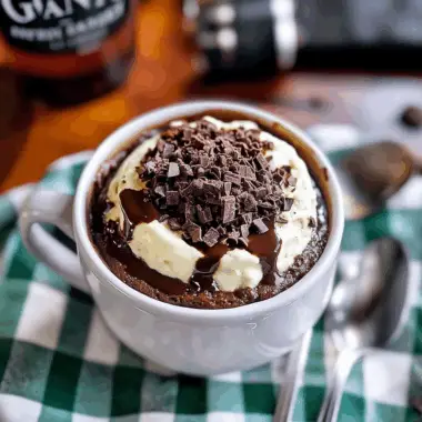 Guinness Chocolate Mug Cake 1