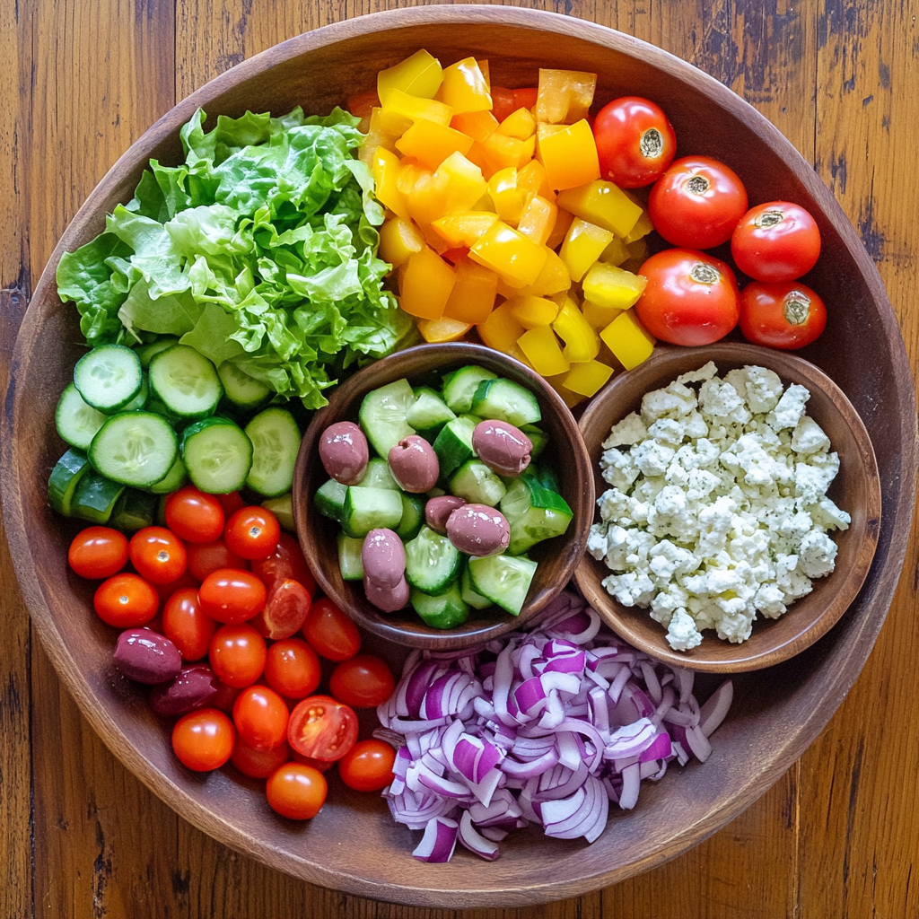 ITALIAN CHOPPED SALAD ingredients