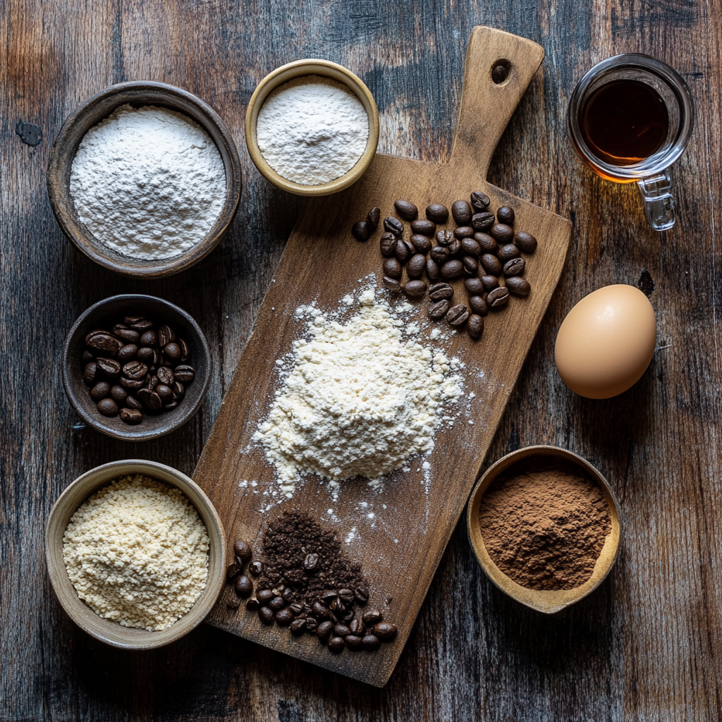 Irish Coffee Cookies ingredients