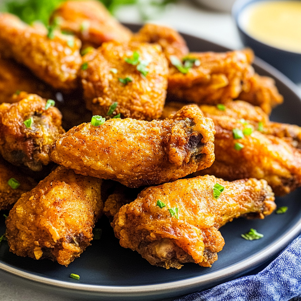 Jamaican-Style Fried Curry Chicken Wings