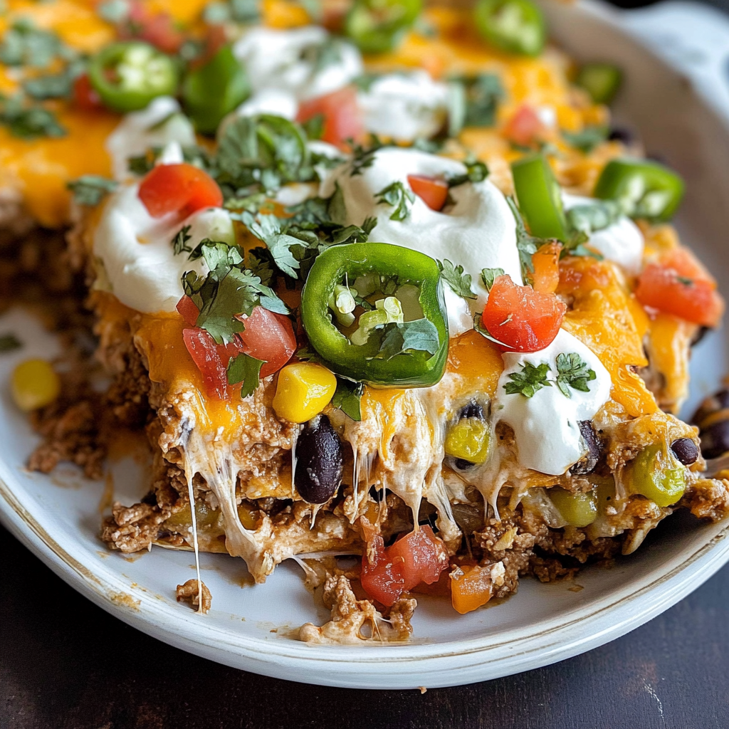 Low Carb Taco Casserole