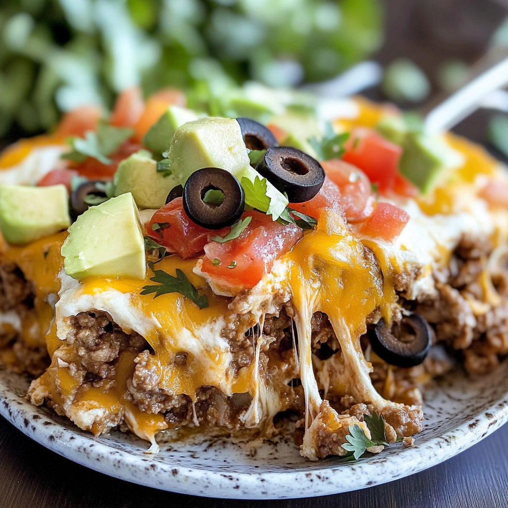 Low Carb Taco Casserole