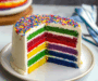 Rainbow Layer Cake