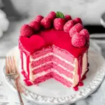 Raspberry Heart Cake 1 1