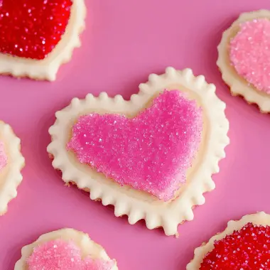 Ruffled Heart Sugar Cookies 1