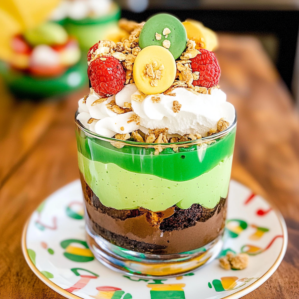 St. Patrick’s Day Dessert Parfaits