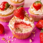 Strawberry Crunch Cupcakes 1 1