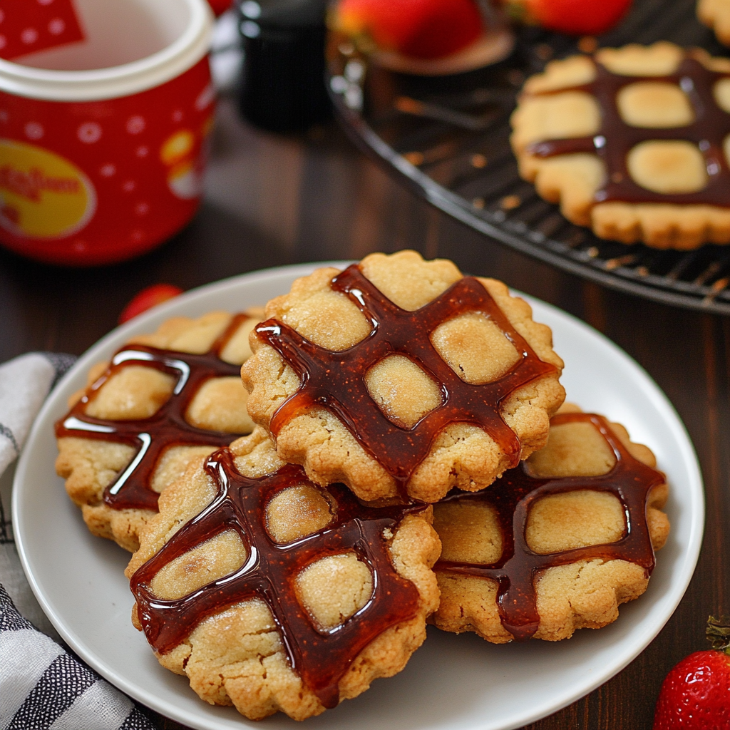 Valentine’s Day Jam Cookies