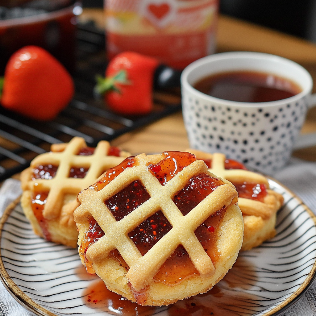 Valentine’s Day Jam Cookies