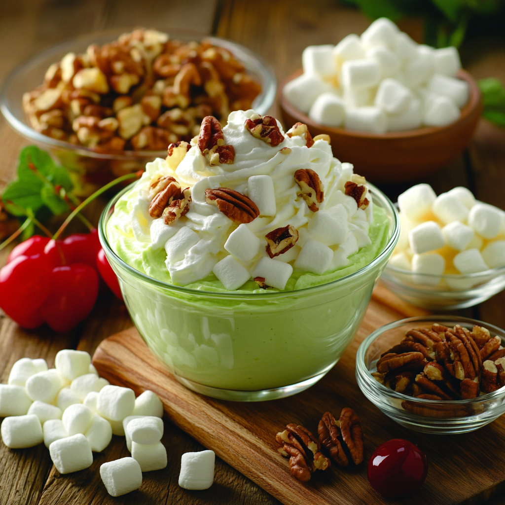 Watergate Salad ingredients
