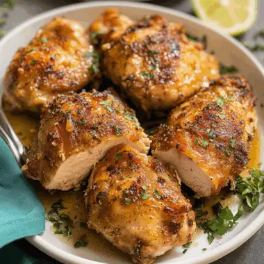 baked chicken thighs 1
