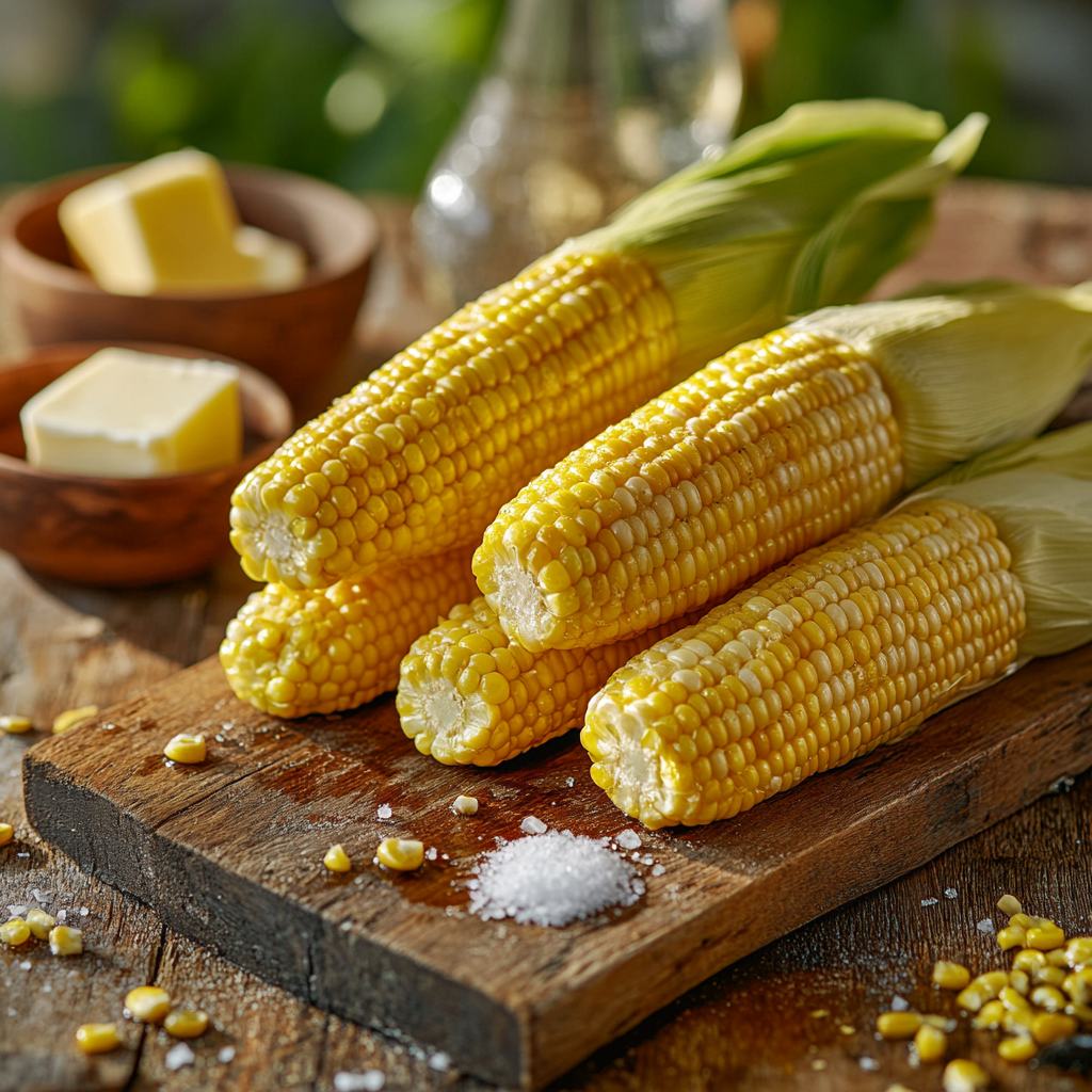 boiled corn on the cob ingredients