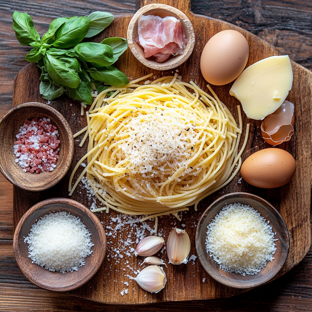 carbonara pasta ingredients