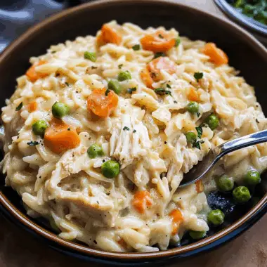 chicken pot pie orzo 1 1