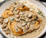 creamy mushroom chicken