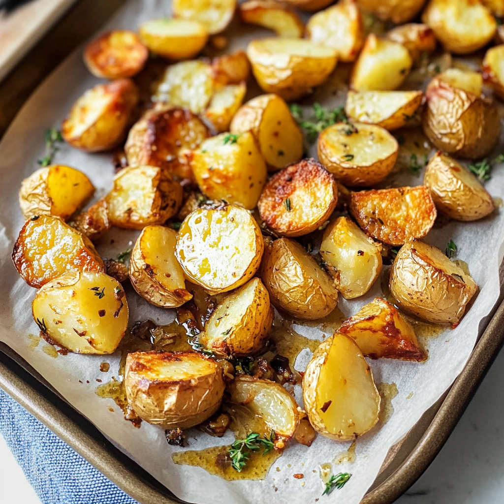 crispy potatoes in oven