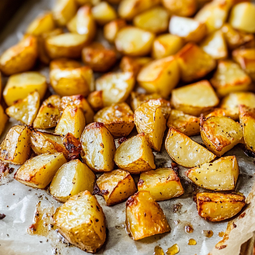 crispy potatoes in oven