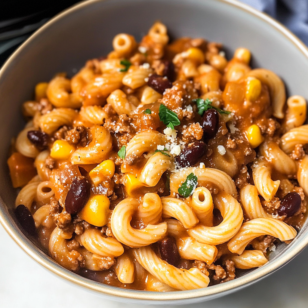 one pot taco pasta 1