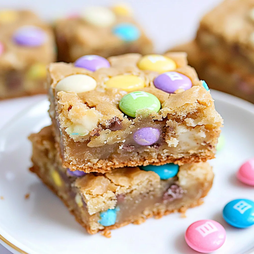 Easter MM Blondies image 5